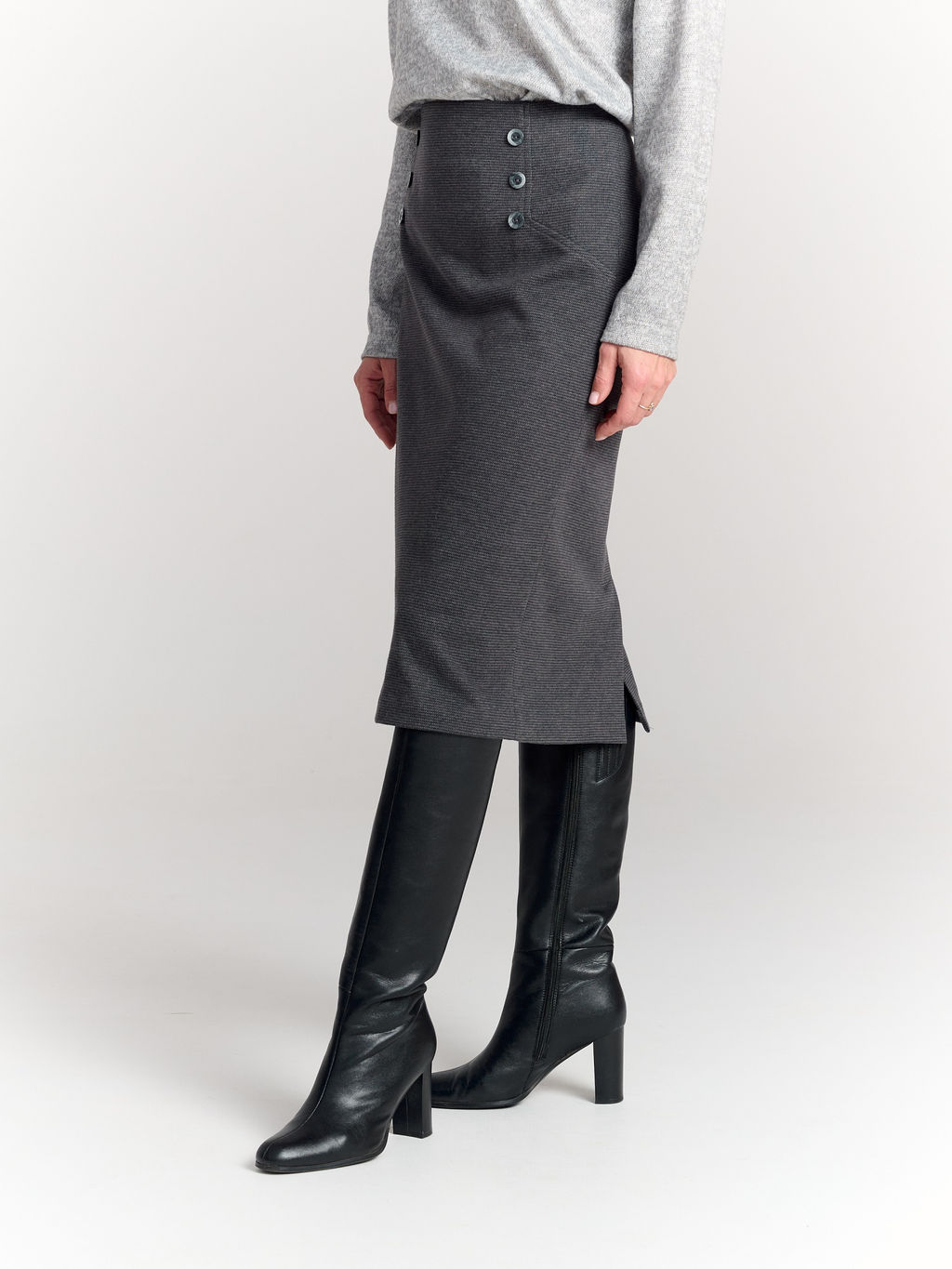 юбка для холодной погоды в составе ШЕРСТЬ - Трика фото 5