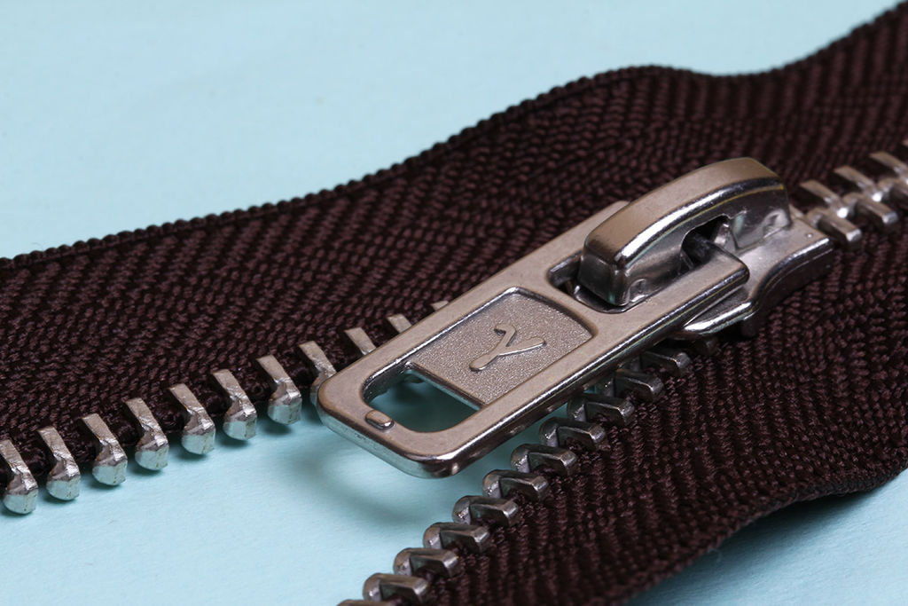 Молния Металл никель ZIP 5N-2 двухзамковая 100 см Тип 5 10 шт разъёмная Gamma