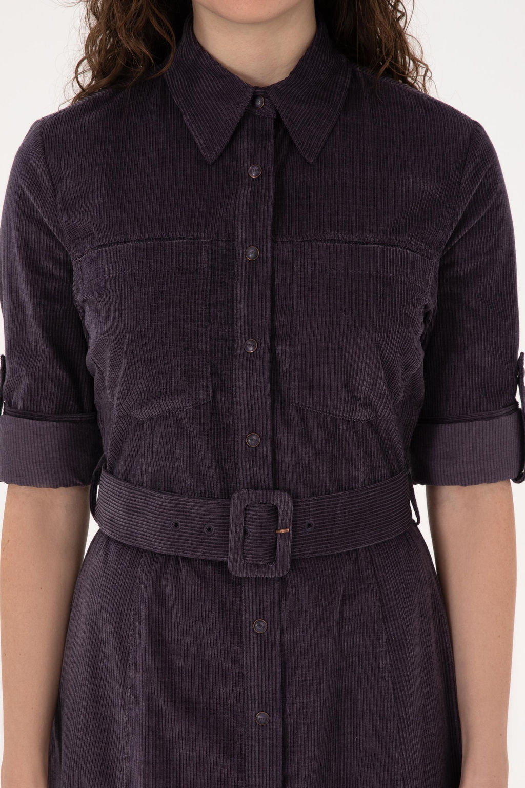 Kad_n M_rd_m Dokuma Elbise - U.s. polo assn фото 5