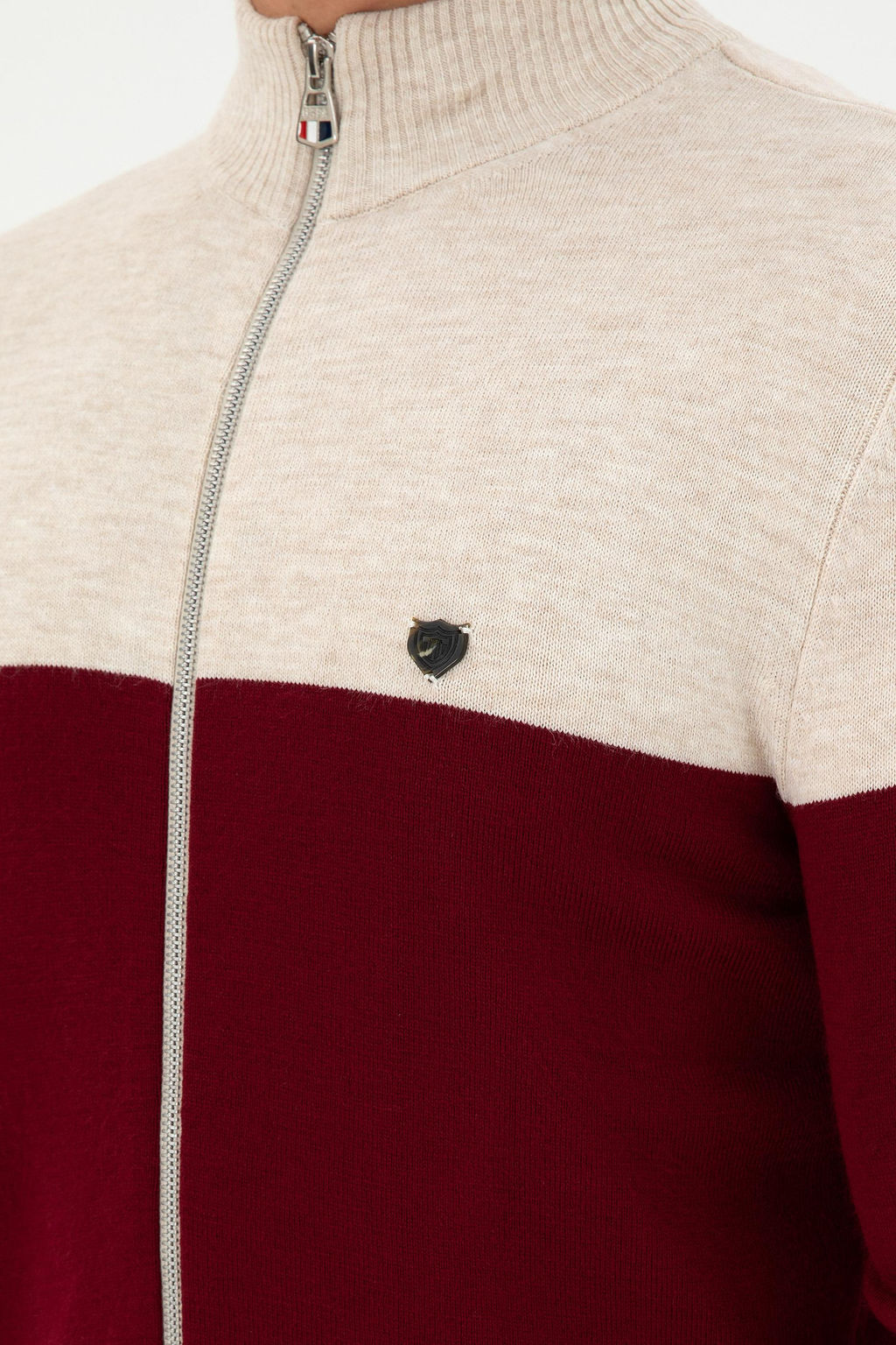 Мужской трикотажный кардиган с камнями Неожиданная скидка в корзине - U.s. polo assn фото 7