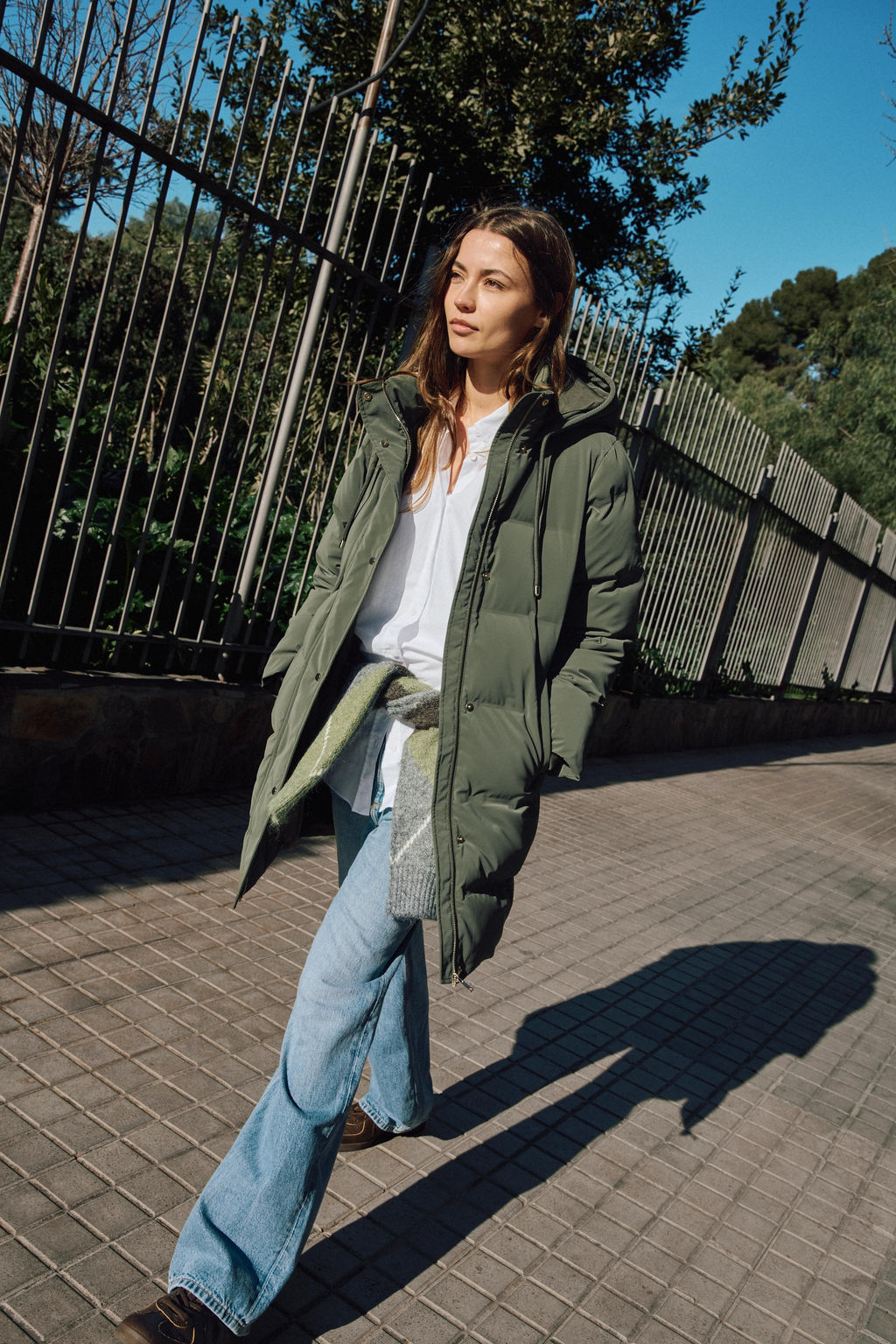 SEMI-LONG RUBBERISED WINDPROOF ANORAK - Zara фото 9