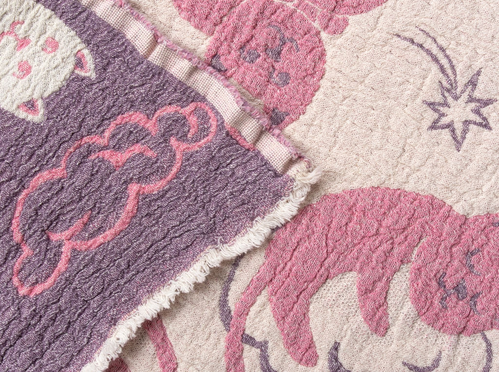 20с113-ШР/у./рул. 130*100 плед "Ночка" цв. 3 рис. 992