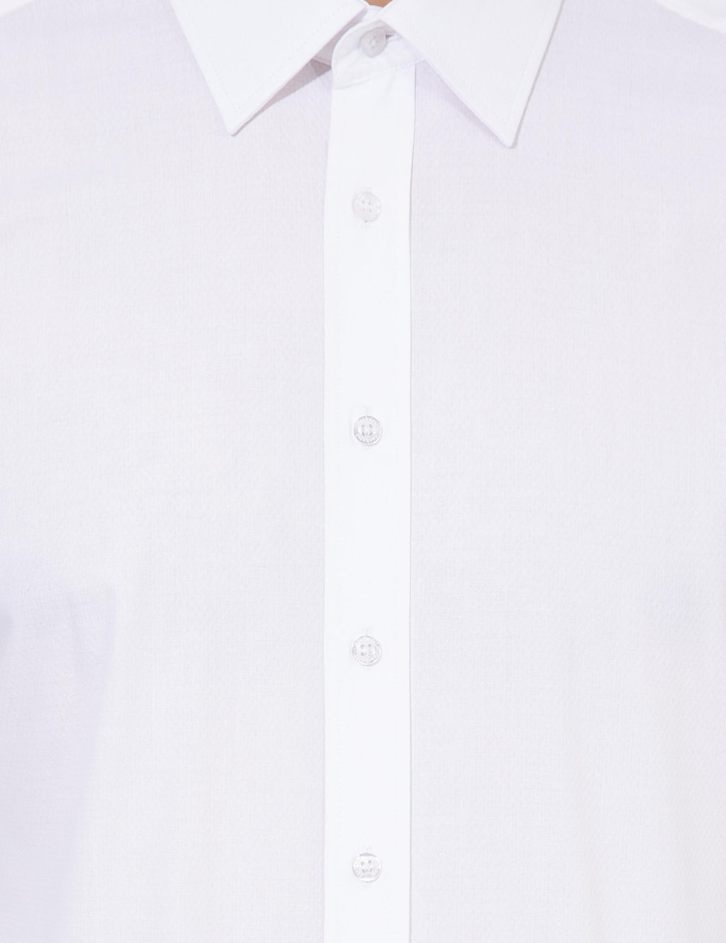Beyaz Slim Fit Uzun Kollu G_mlek - Cacharel фото 6