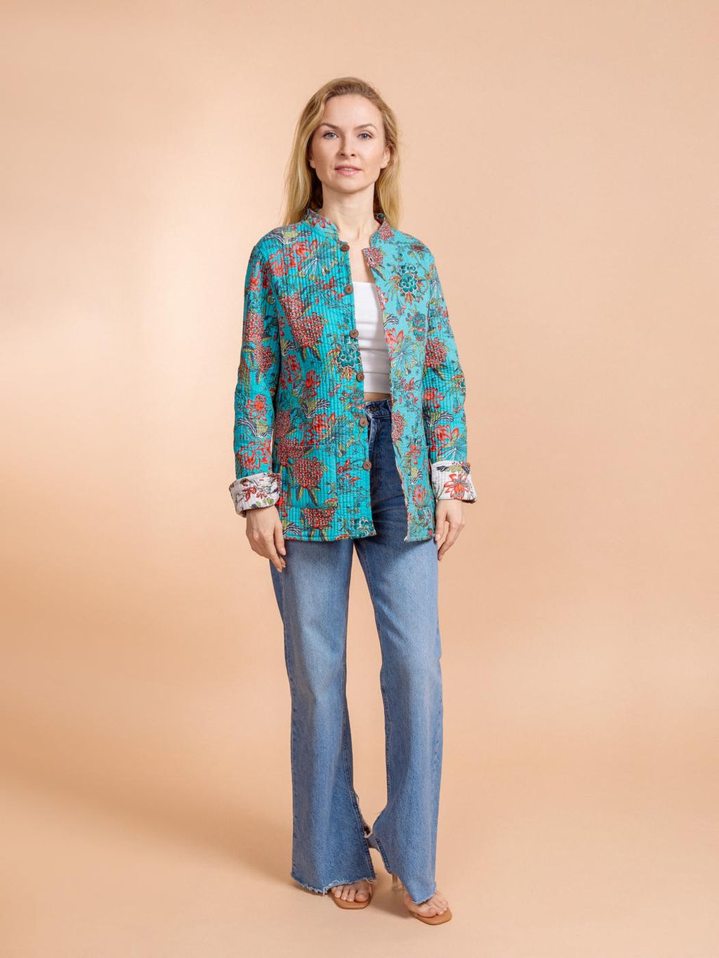 Жакет двухсторонний стеганый № 900-18 (Лето-2025) - Ганг фото 3