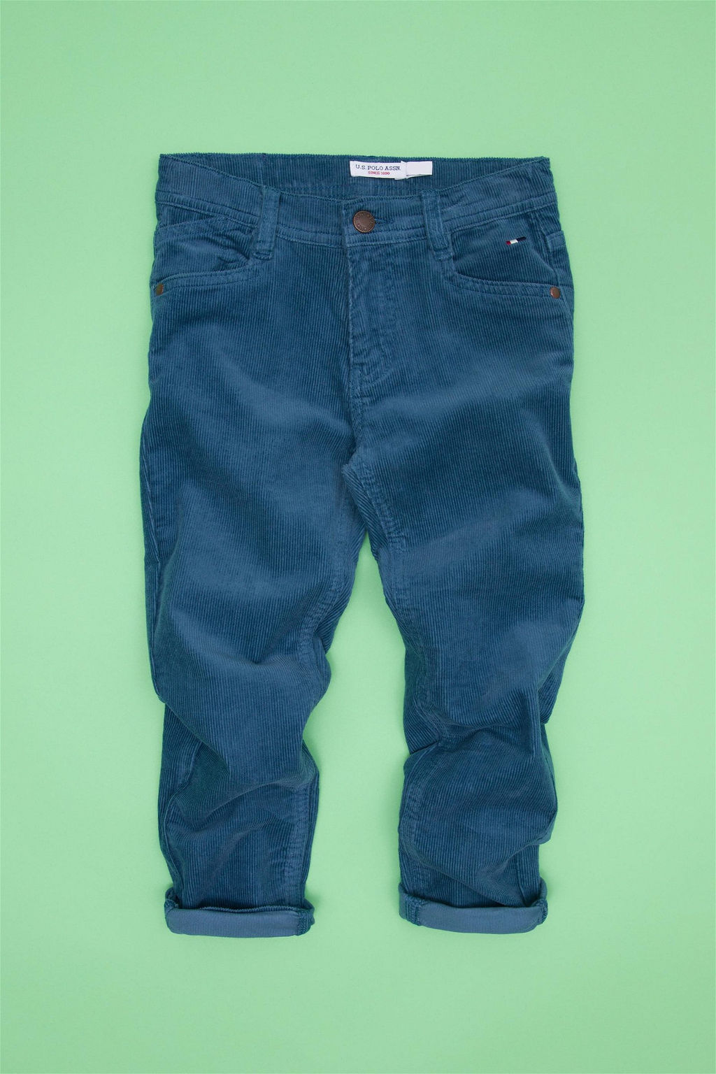 U. S. Polo Assn Кобальтово-синие брюки из плотной ткани для мальчика - U.s. polo assn фото 5