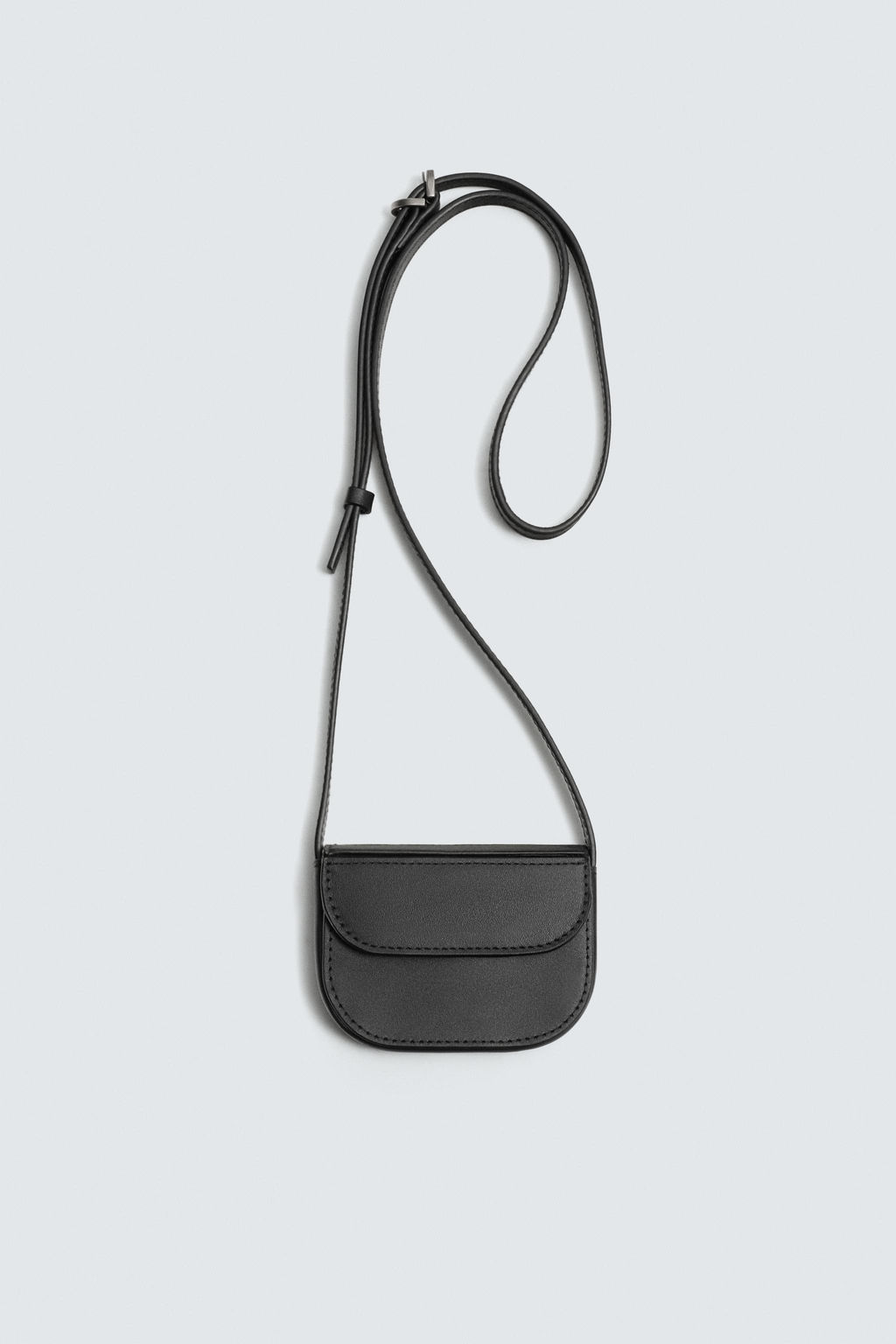 MINI LEATHER CROSSBODY BAG - Zara фото 5