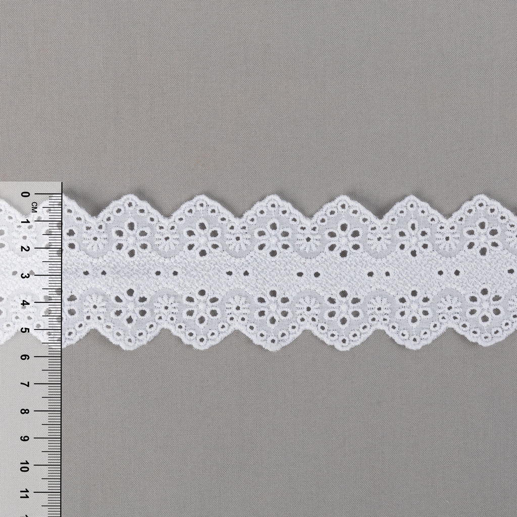 Шитье Gamma 57 мм GYEM-5700 в рулоне 9 м 0.2 м Турция белый