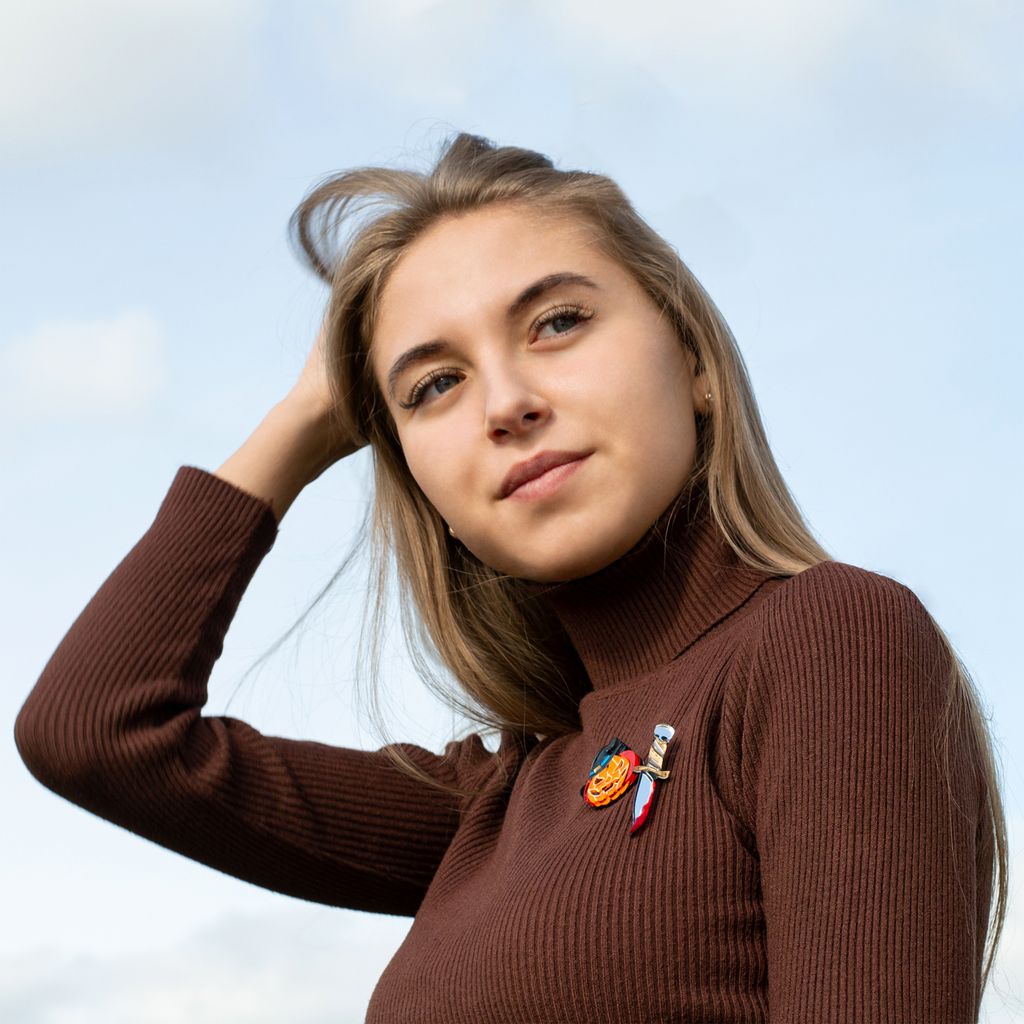 Брошь Ужасная тыква - Orgalica фото 5