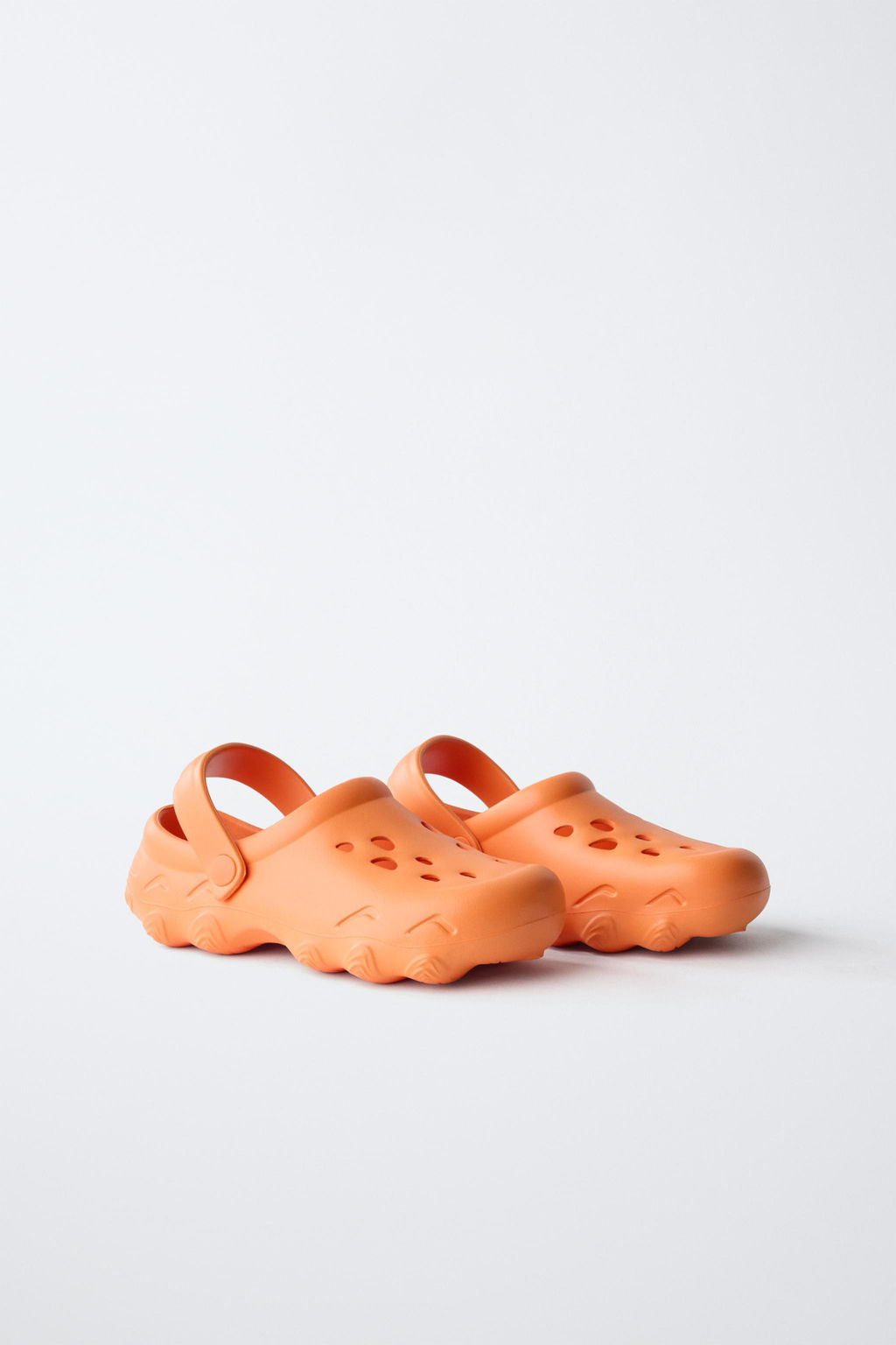ZUECO DEPORTIVO ENGOMADO / Naranja - Zara фото 4