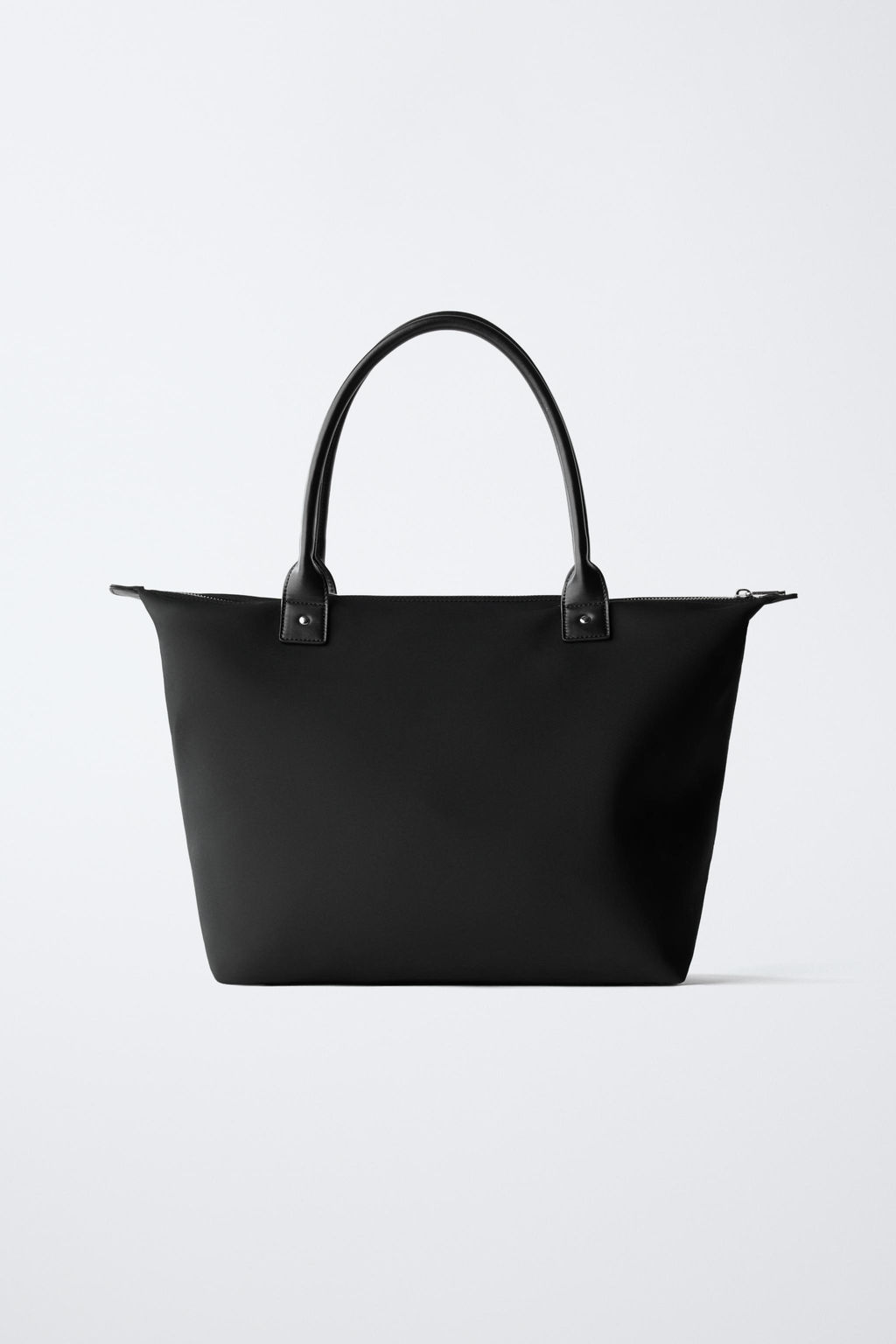 SHOPPER NYLON CHARM CORAZ?N / Negro - Zara фото 4