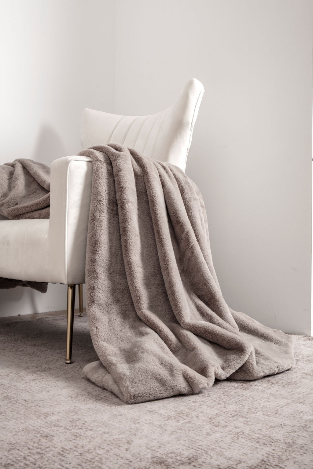 Покрывало декоративное Rabbit (капучино жемчуг) 160х220 - Kazanov.a. фото 7