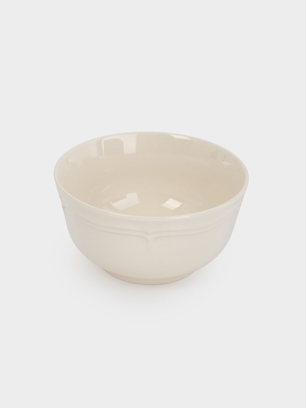 Салатник, 15х8 см, 830 мл, фарфор P, молочный, Rustic - Anna lafarg фото 2