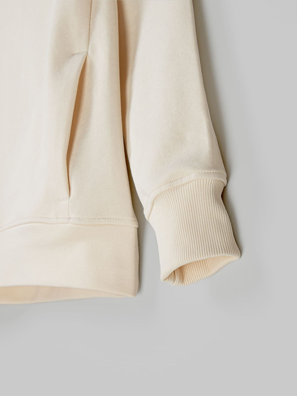 Худи из 100% хлопка "Лён" женское