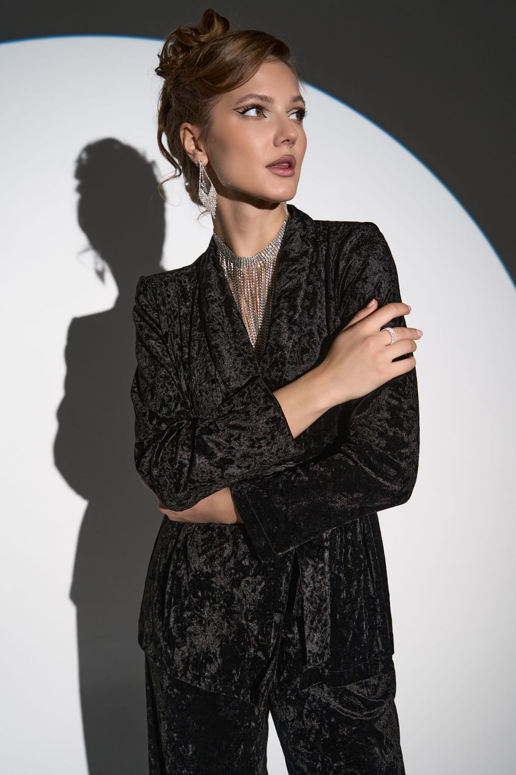 Брюки Эдит (чёрный) - Эльза фото 27