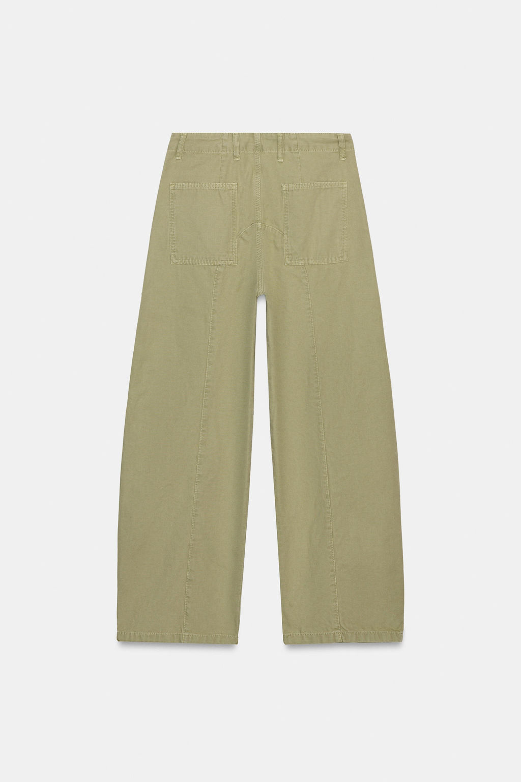 PANTAL?N CARGO ZW COLLECTION / Khaki claro - Zara фото 7