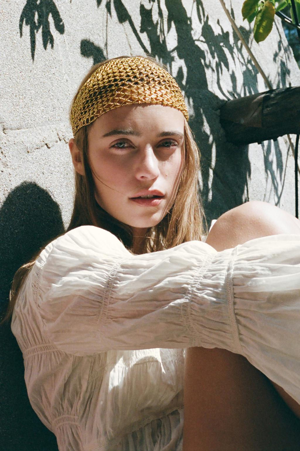 ASYMMETRIC TEXTURED BLOUSE - LIMITED EDITION - Zara фото 4