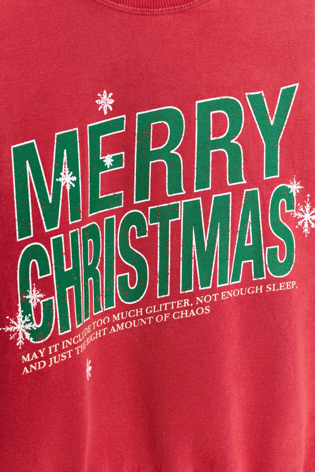 OVERSIZE CHRISTMAS SWEATSHIRT - Zara фото 4