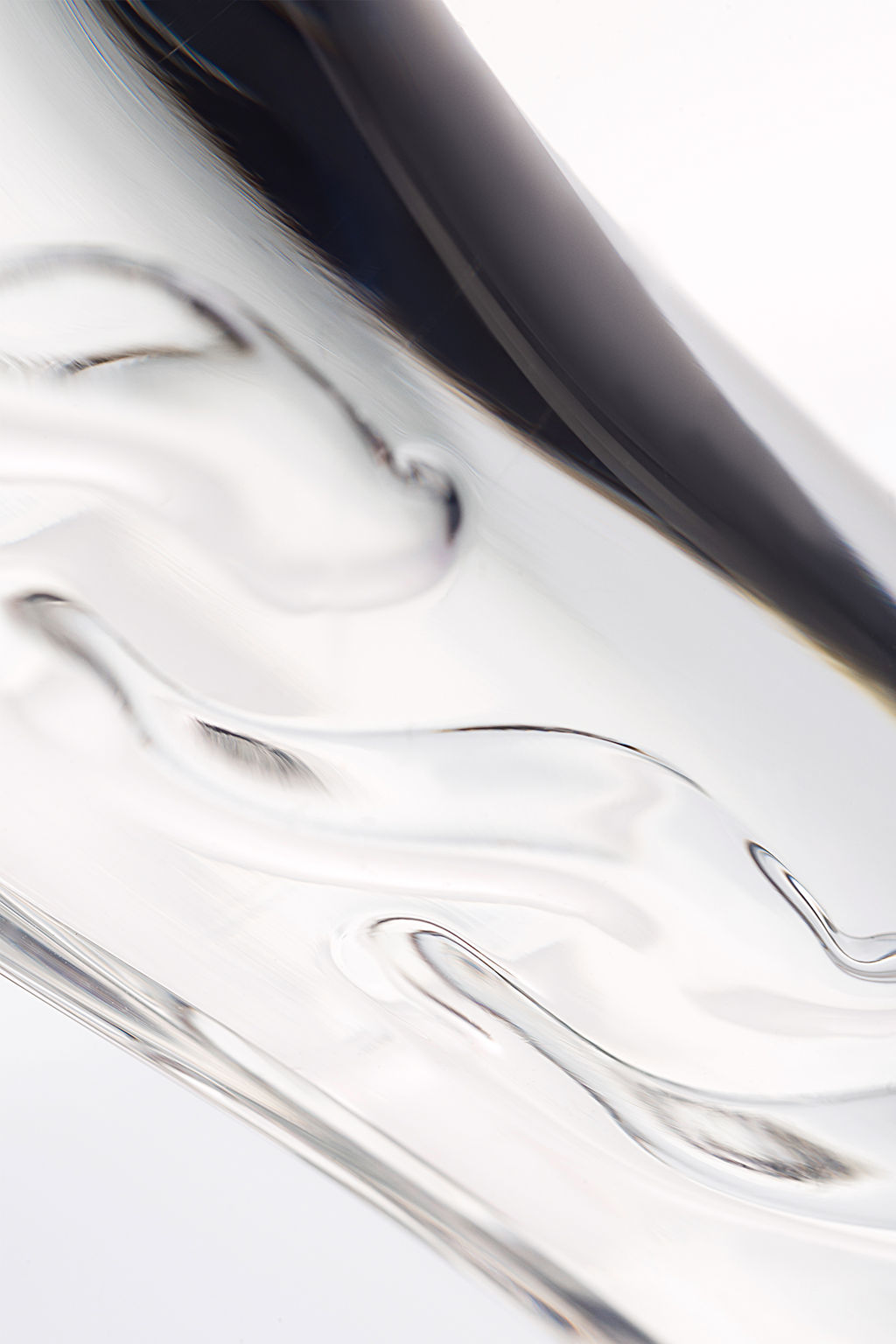 Нереалистичный фаллоимитатор Sexus Glass, стекло, прозрачный, 17,5 см  фото 7