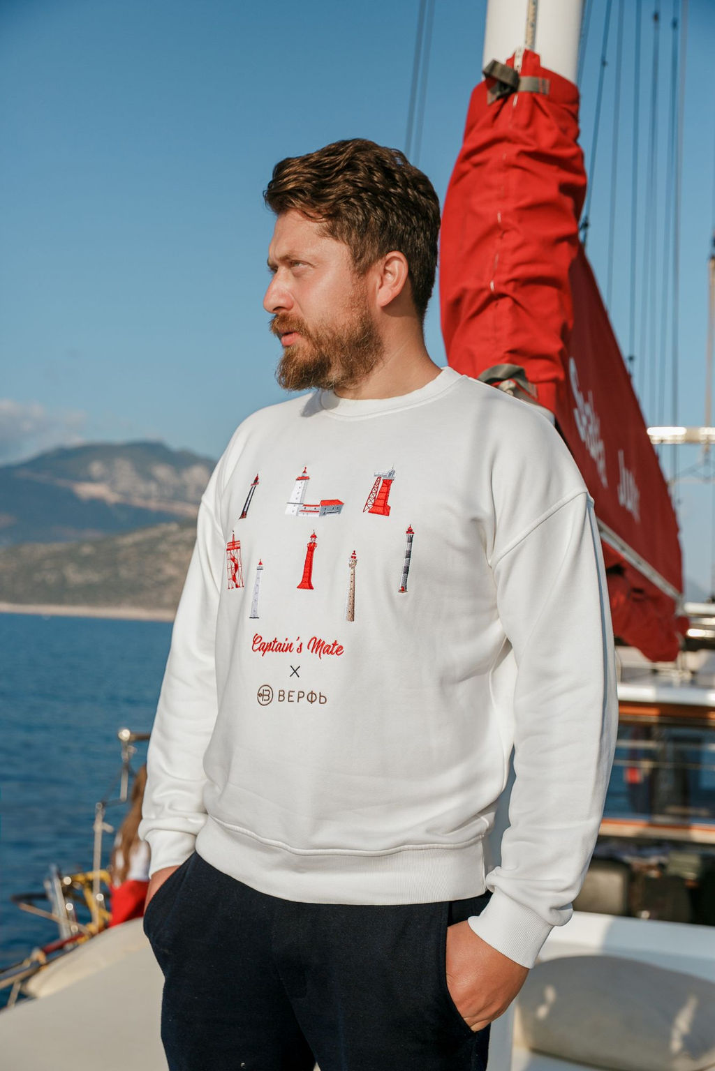 Свитшот мужской Saint P. Lights