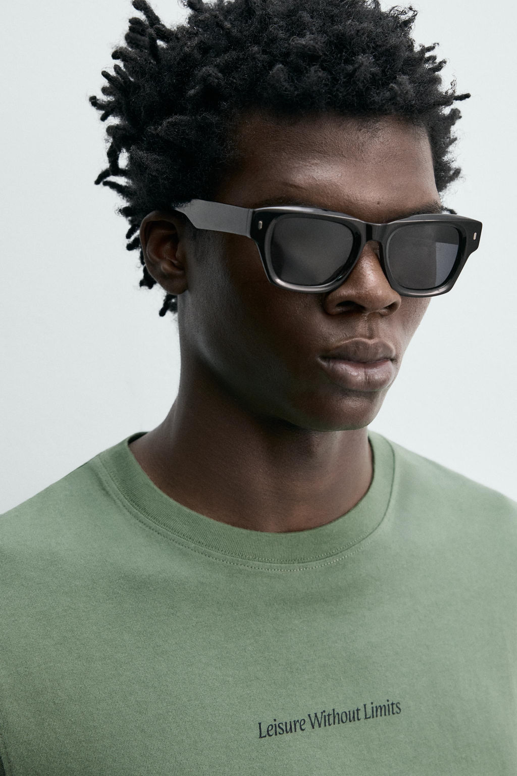 CAMISETA ESTAMPADOS COMBINADOS / verde lavado - Zara фото 5