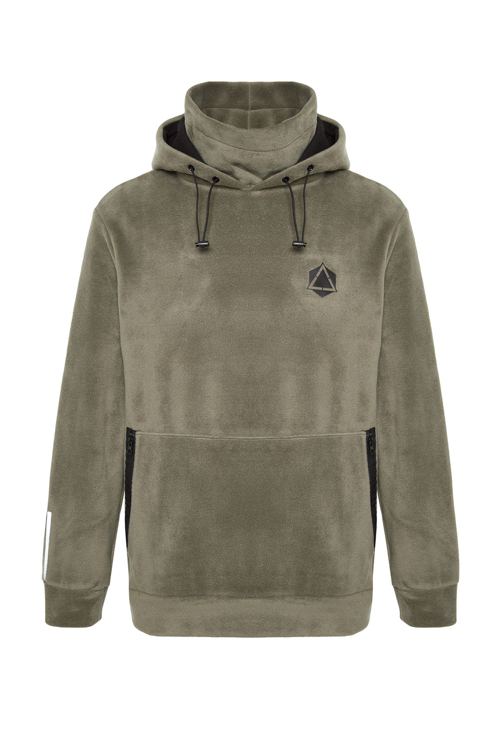 TRENDYOL MAN Premium Antrasit Oversize/Normal Kesim Bask?l? Anti-pilling Polar Sweatshirt TMNAW24SW00122 - Trendyolmilla фото 22