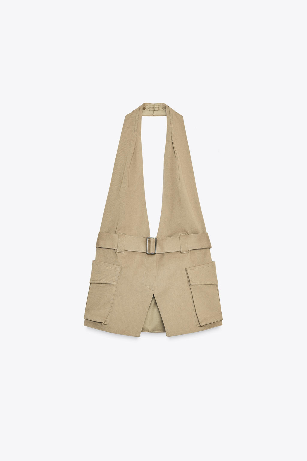 HALTER TOP WITH POCKETS - Zara фото 6