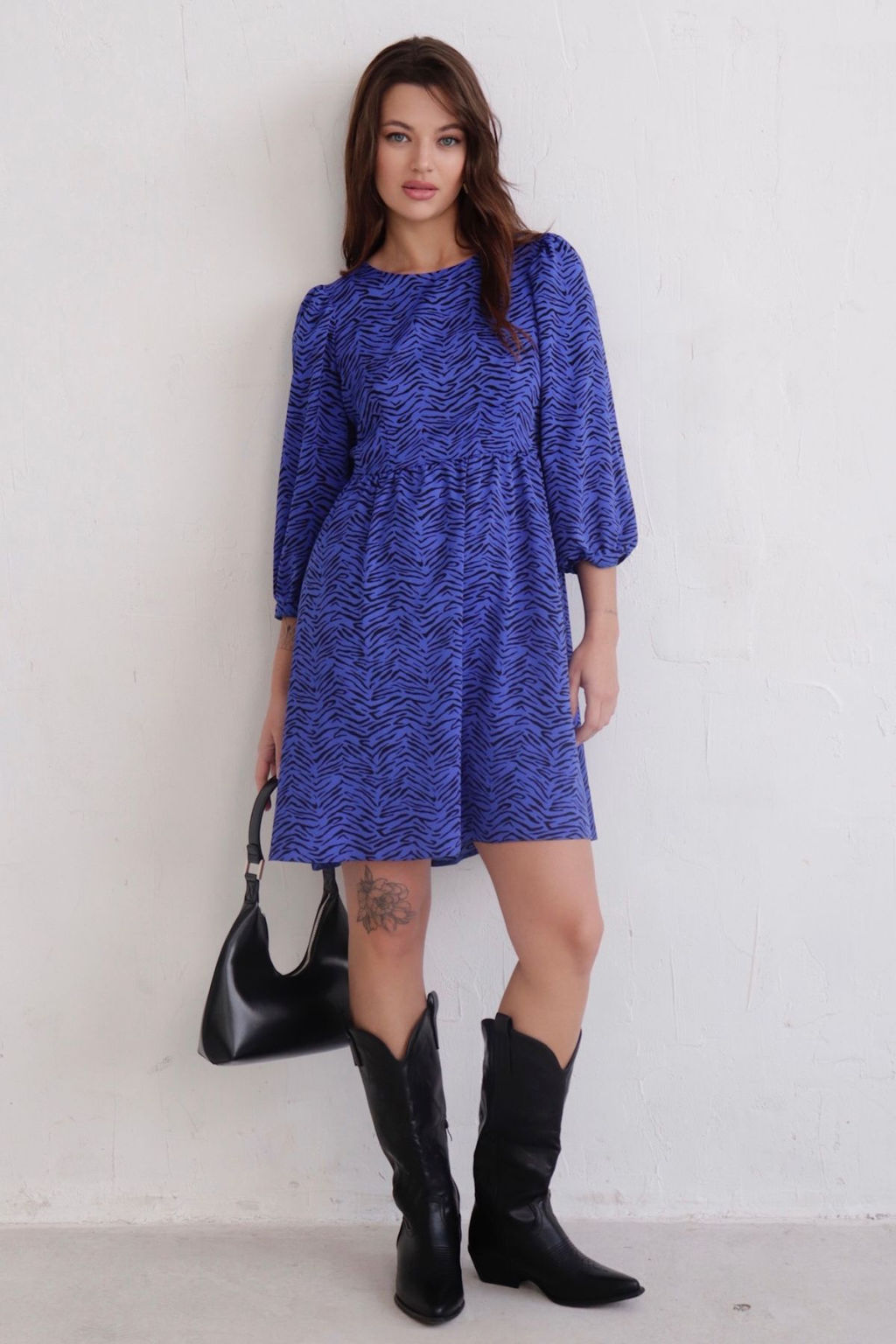 Платье с присборенной юбкой - Martichelli фото 53