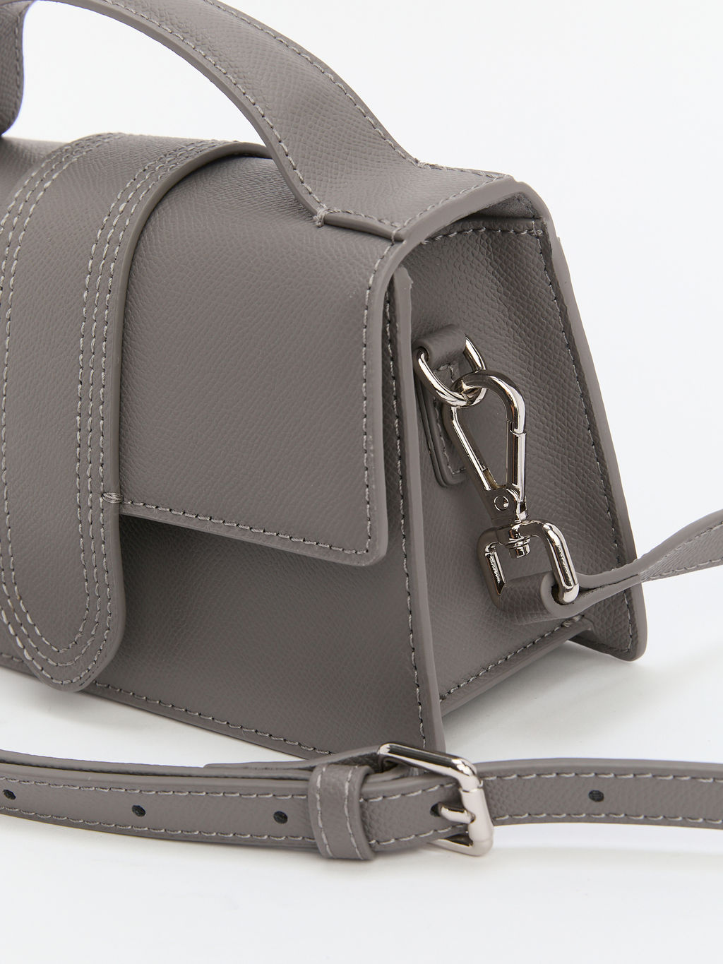 Женская сумка с ручками TENDANCE Артикул 4248249, серый  фото 3