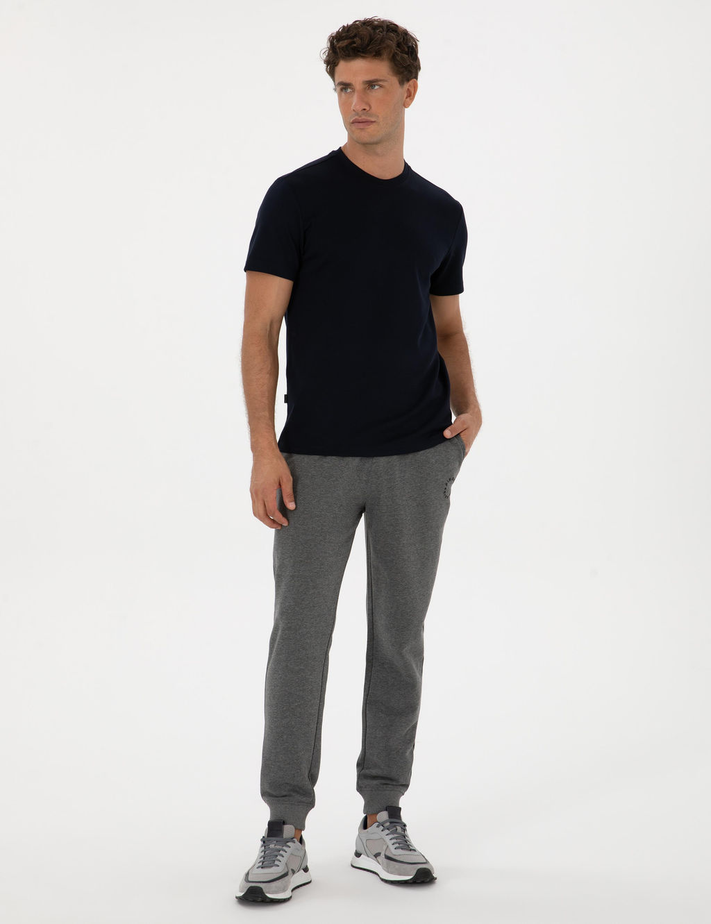 Antrasit Melanj Slim Fit E_ofman Alt_