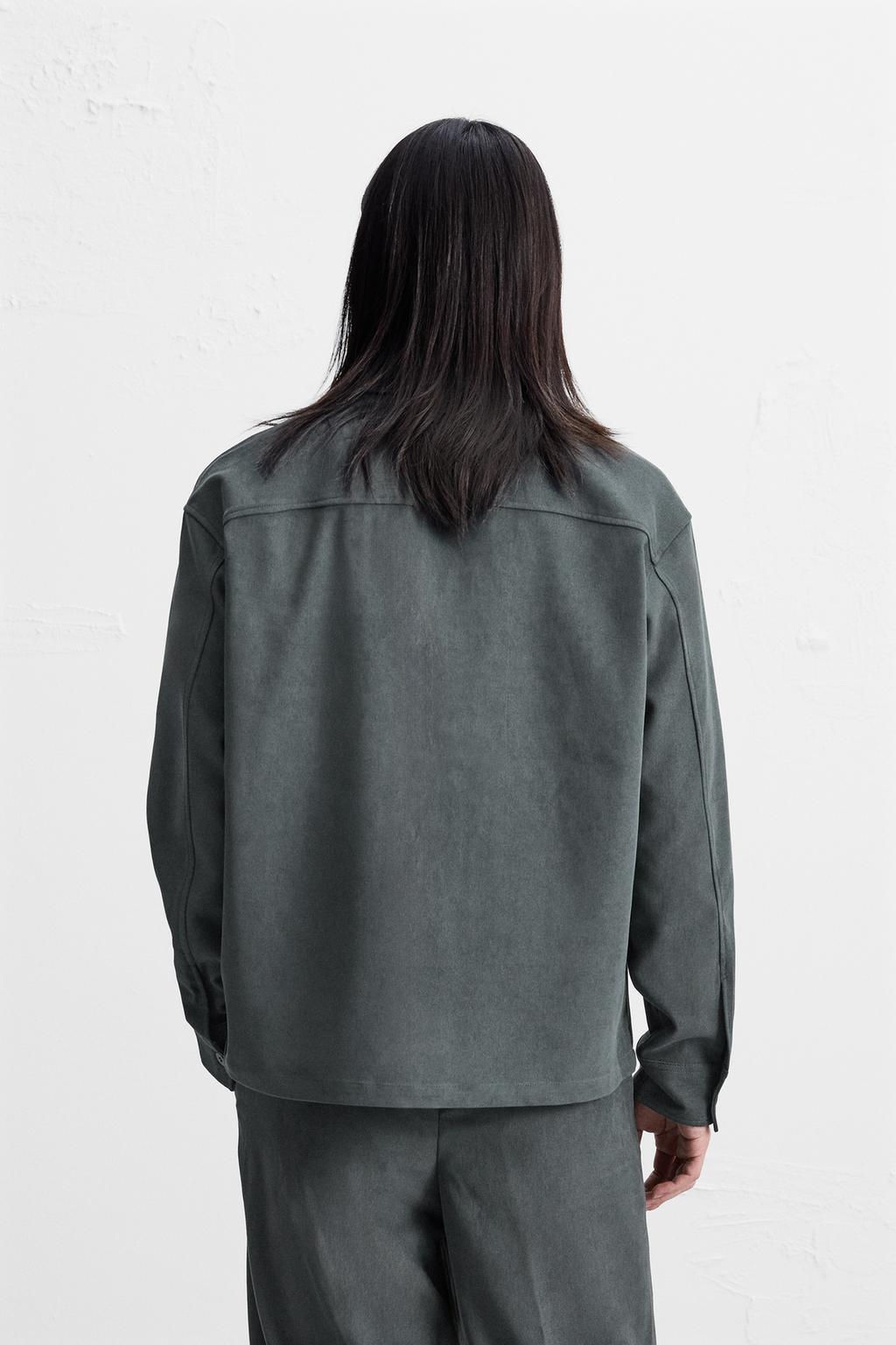 SOFT OVERSHIRT - Zara фото 3