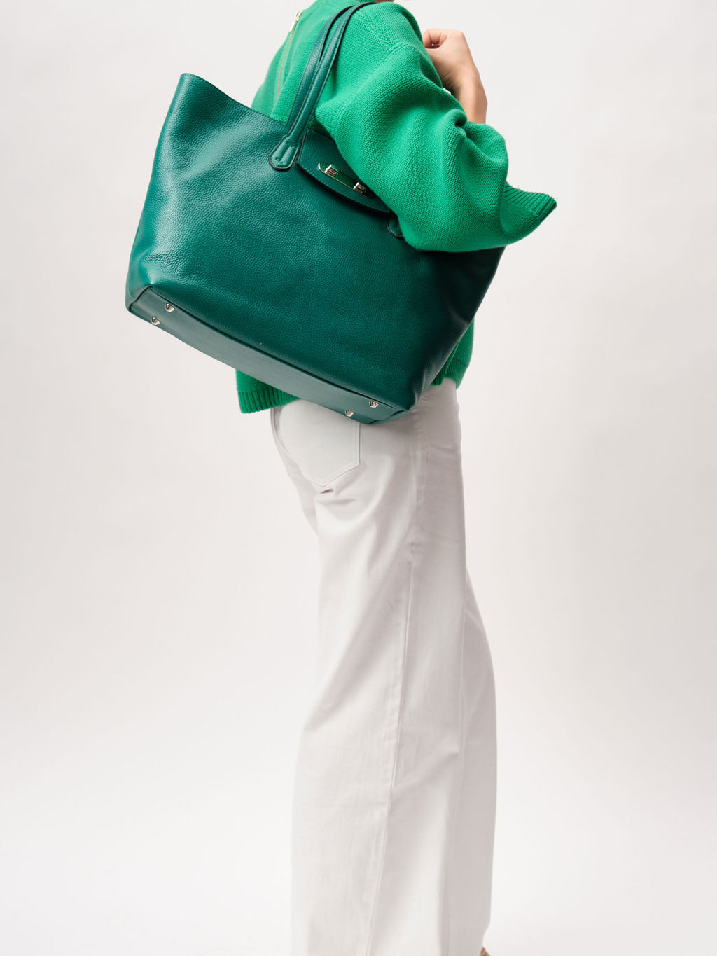 Сумка на плечо Azaro 30595 зеленый изумруд