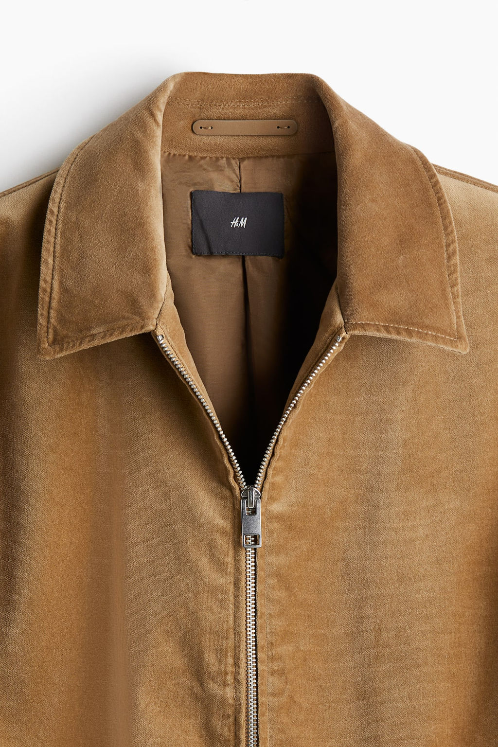 Cazadora de terciopelo Regular Fit - H&m фото 7