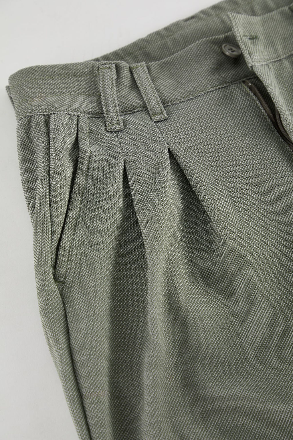 TRENDYOL MAN Haki Havuc Kesim Orme Rahat Esnek Pantolon TMNAW25PL00016 - Trendyolmilla фото 7