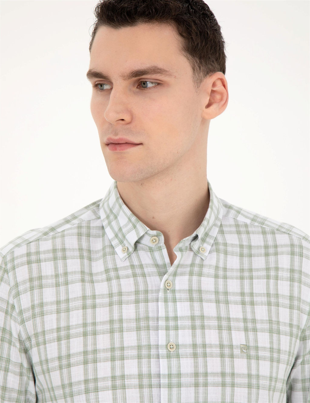 Ye_il Regular Fit Uzun Kollu G_mlek