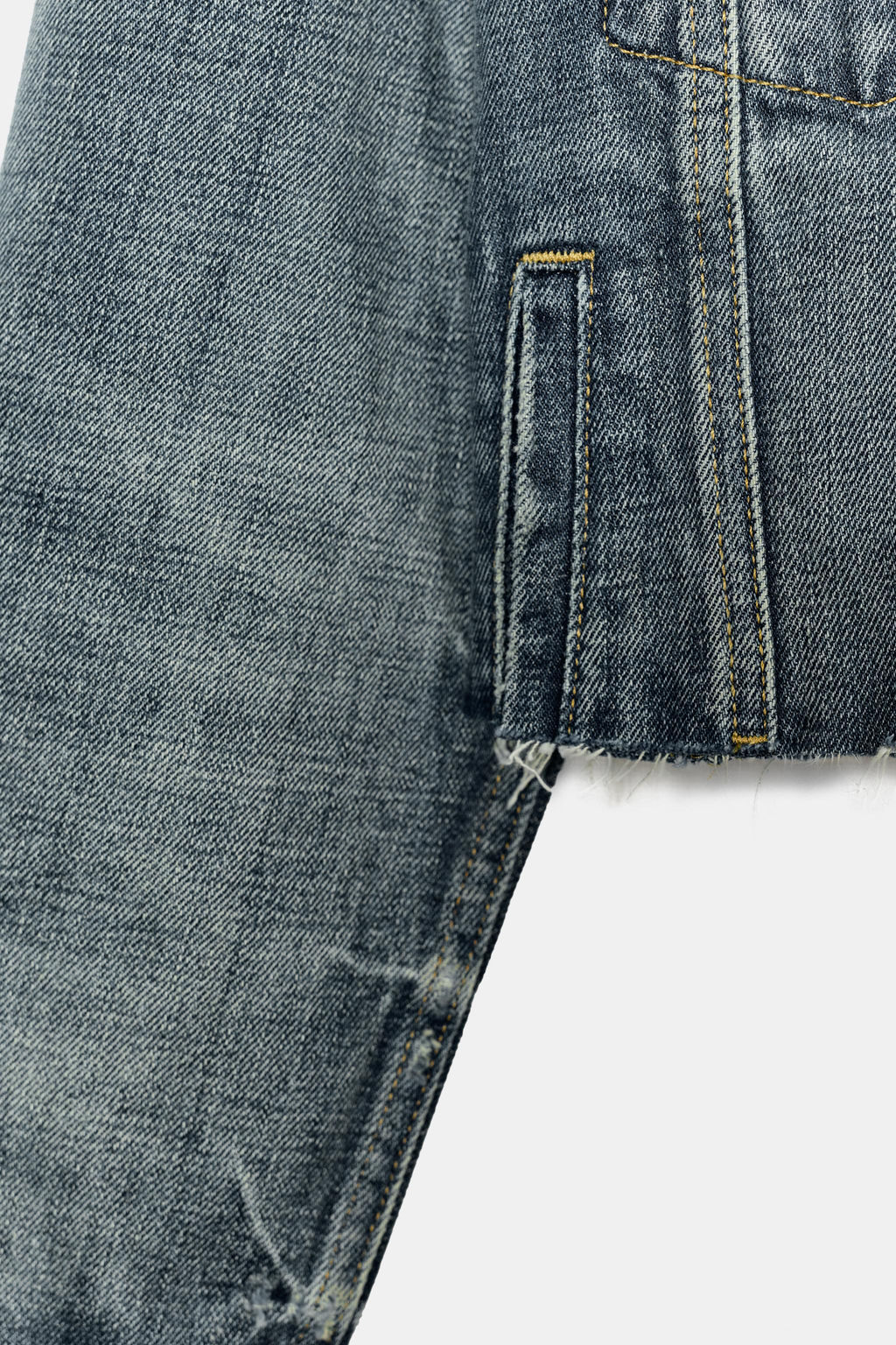 ZW COLLECTION CROPPED DENIM JACKET - Zara фото 9