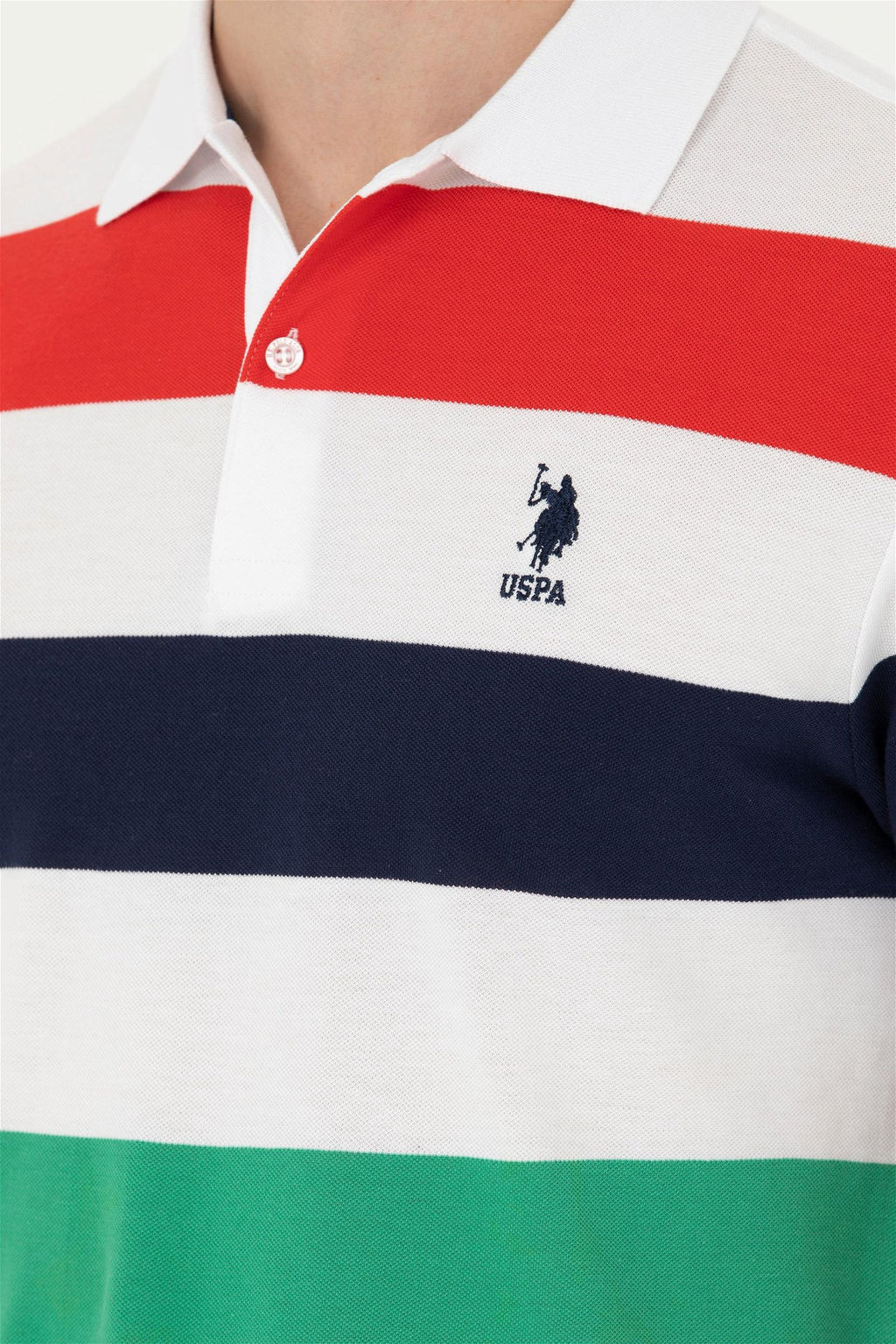 Мужская желтая футболка - U.s. polo assn фото 7