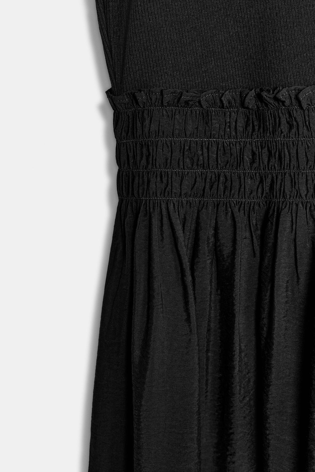 VESTIDO COMBINADO TIRANTES / Negro - Zara фото 9