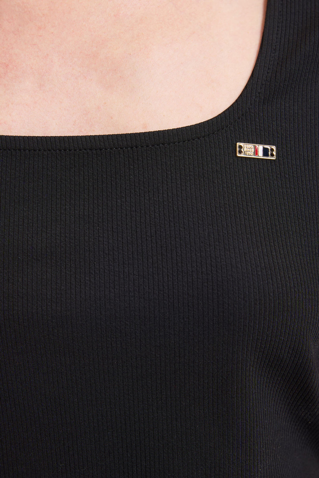 Kad_n Siyah Kare Yaka Basic Ti__rt - U.s. polo assn фото 6