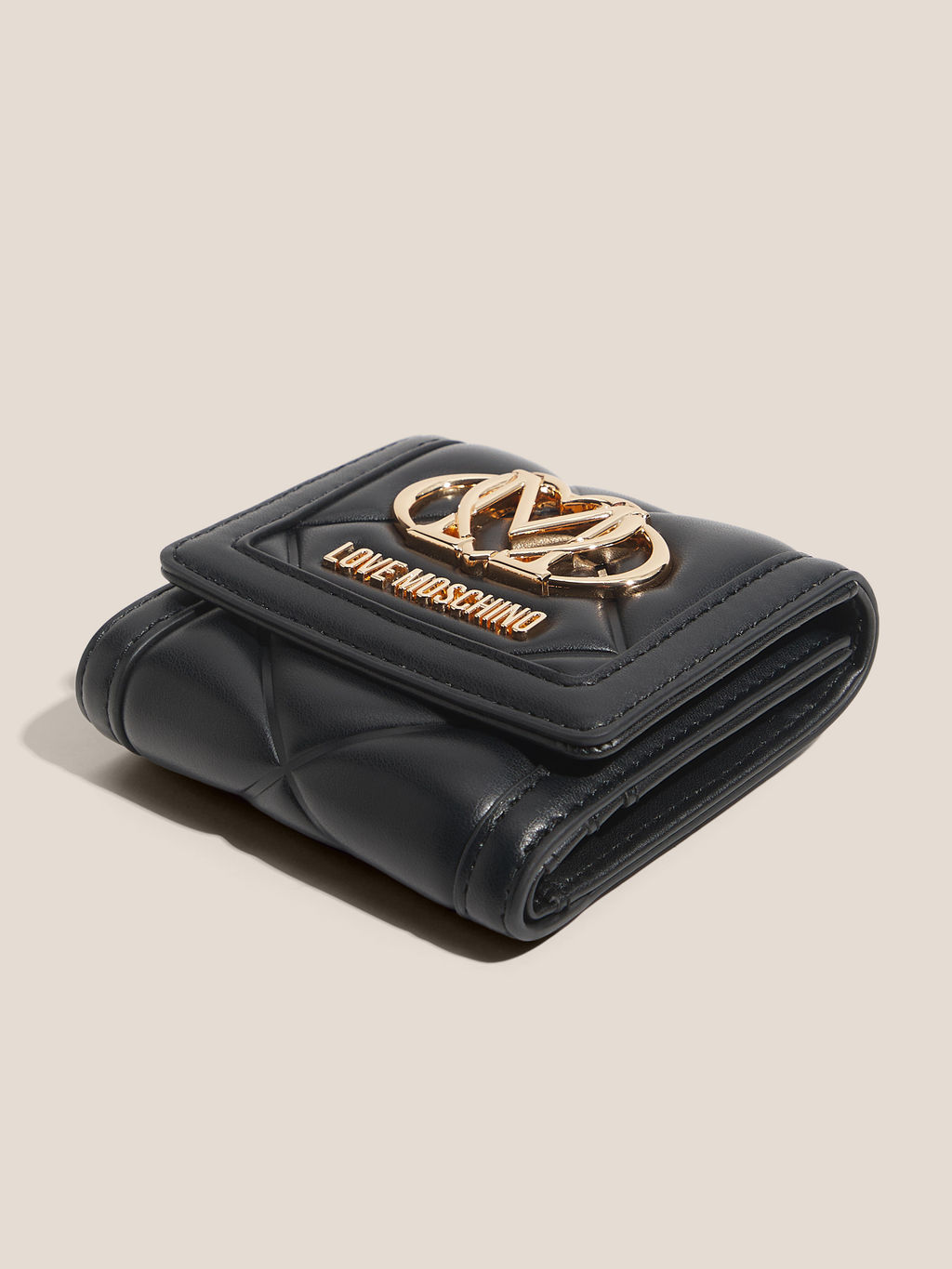 Женское портмоне LOVE MOSCHINO SLG EMBOSSED Q Артикул 4561401, черный