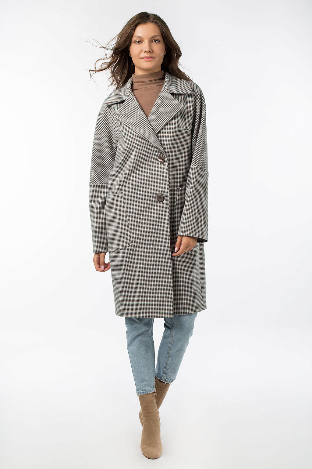 Пальто женское демисезонное - El podio фото 3