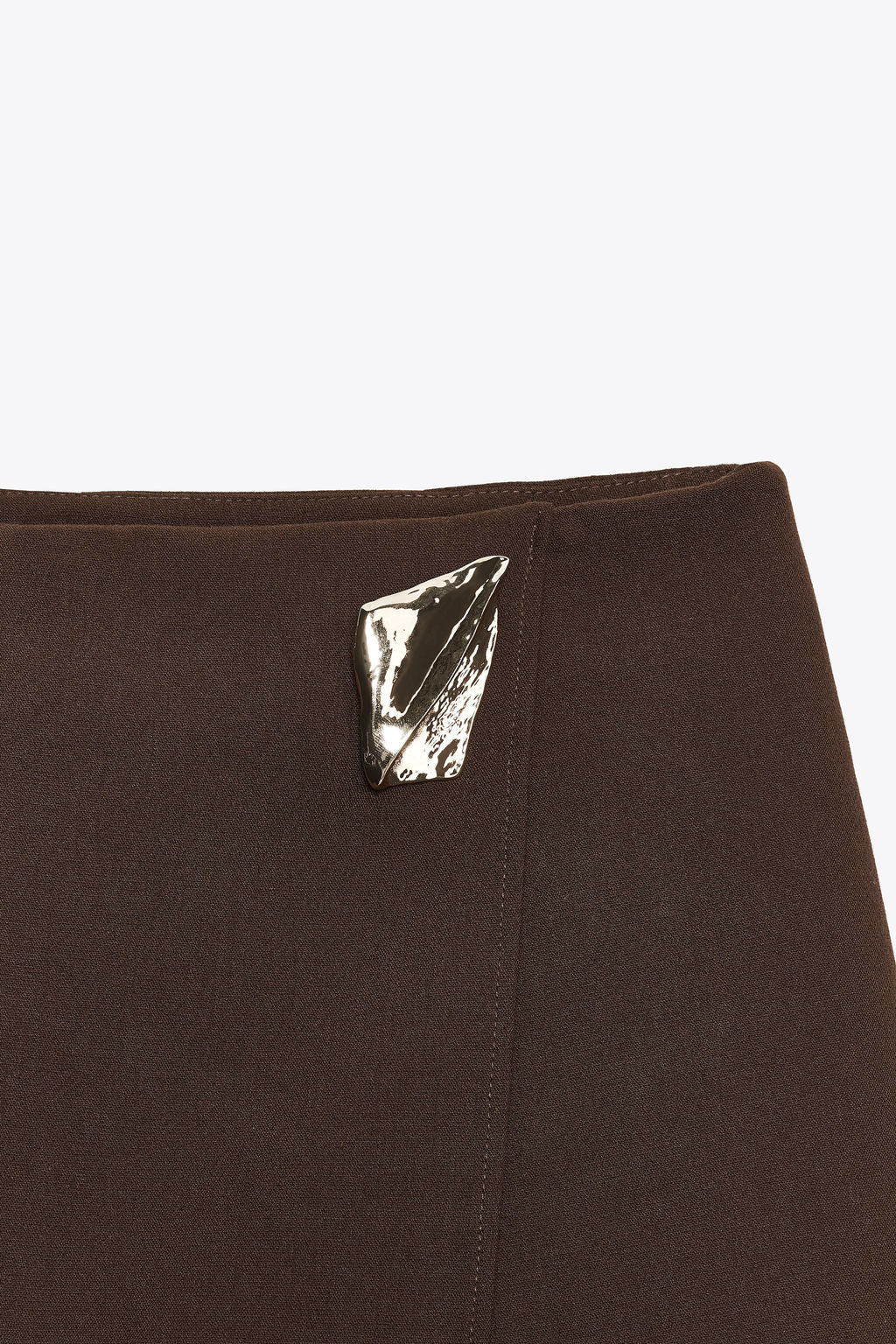 ASYMMETRIC SKORT WITH APPLIQUE - Zara фото 20