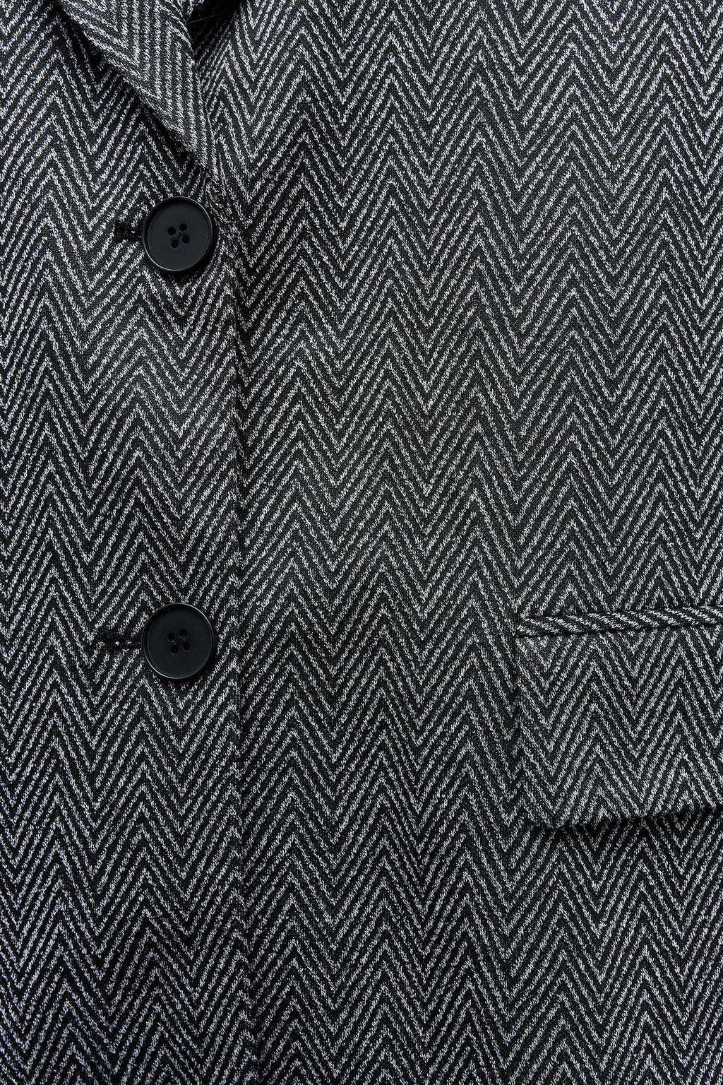 COMBINED HERRINGBONE BLAZER WITH HOOD - Zara фото 5