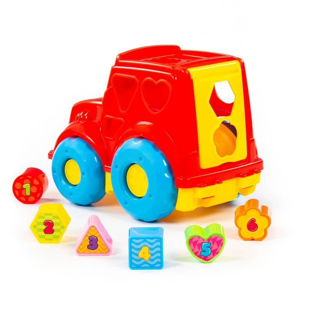 Игрушка развивающая Трактор (в сеточке) - Полесье фото 2