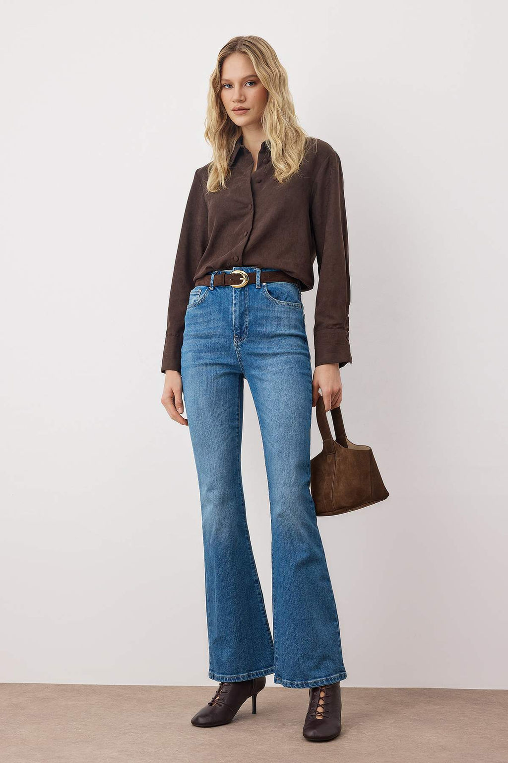 Mavi*002 Super Yuksek Bel Comfort/Esnek Flare Jeans TWOSS23JE00064