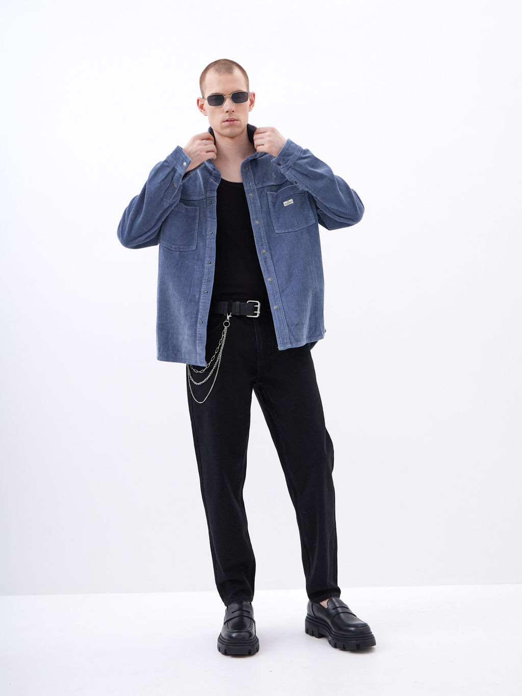 Мужские джинсы TAPER-SLIM - Mossmore фото 12