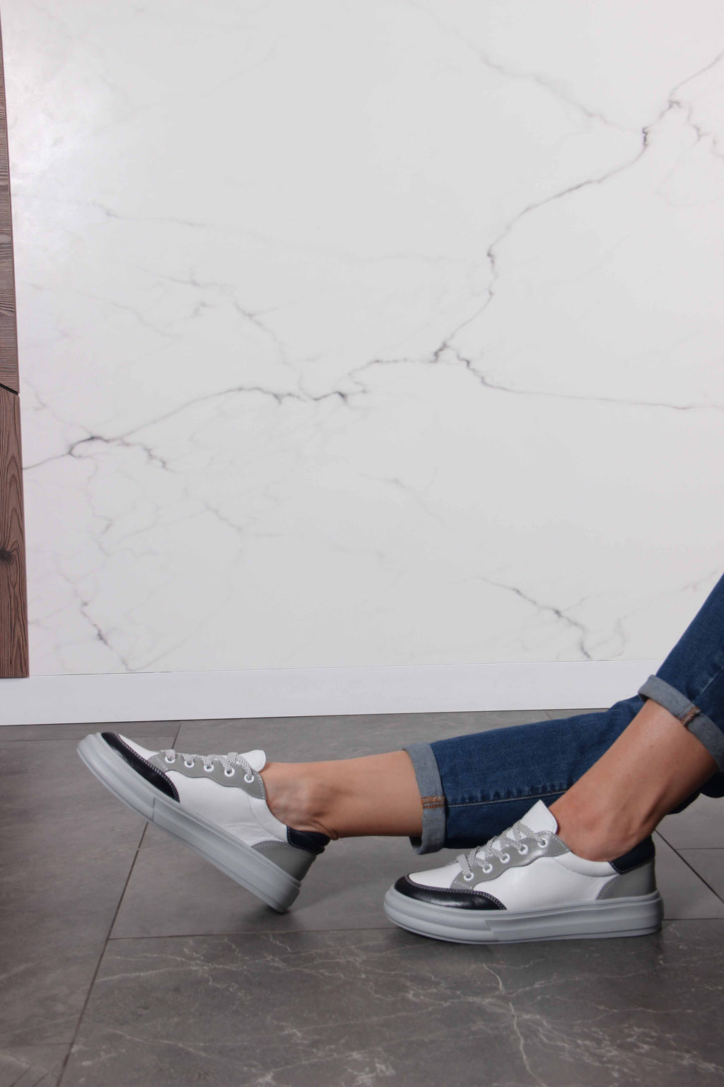 Кеды EDART 148.lusi22 gr.белый-серый - Ed'art фото 9