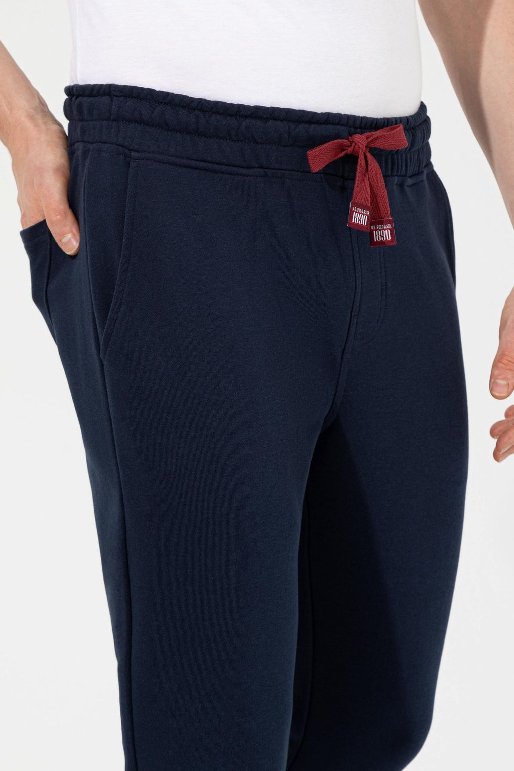 Мужские темно-синие вязаные брюки - U.s. polo assn фото 5