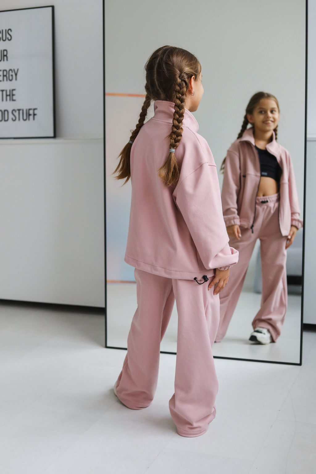 Брюки Brush, пудра - Inzibe фото 7