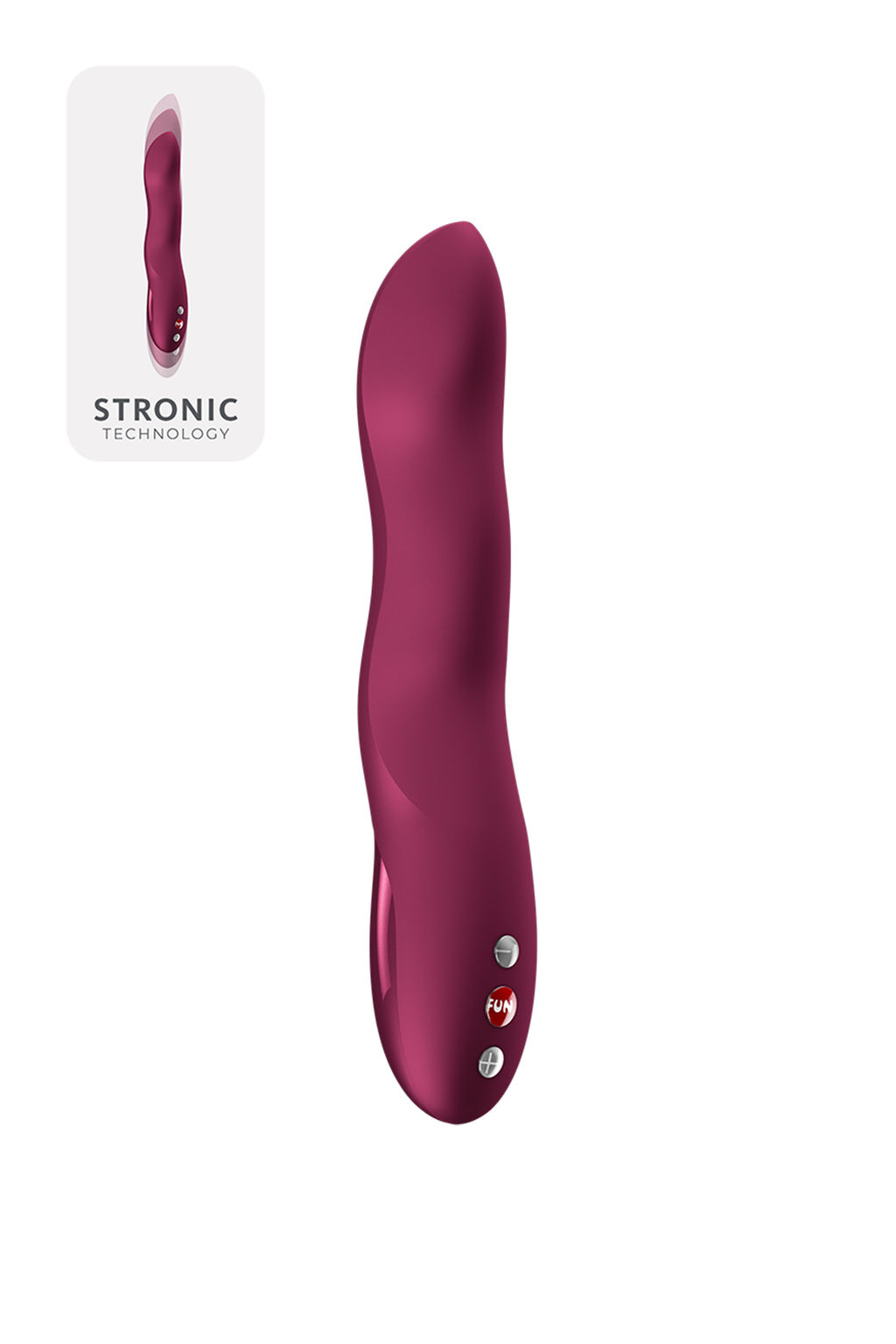 Пульсатор Fun Factory Stronic Wave бордовый