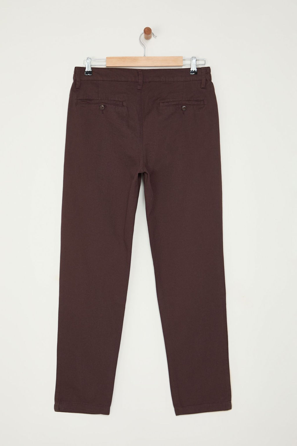 TRENDYOL MAN Vizon %100 Pamuk Pili Detayl? Beli Lastikli Chino Pantolon TMNAW25PL00010 - Trendyolmilla фото 15